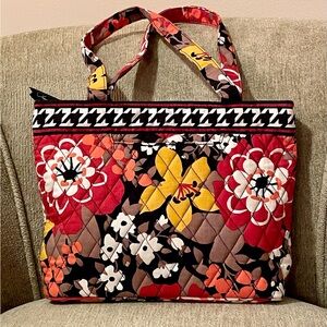 Vera Bradley Petite Tote | Bittersweet | Houndstooth | Purse